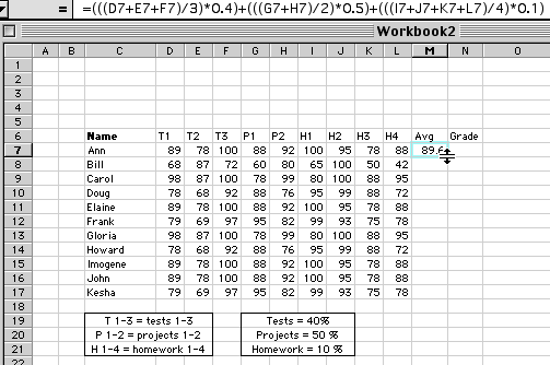 Simple Gradebook Template Excel Balladowyn