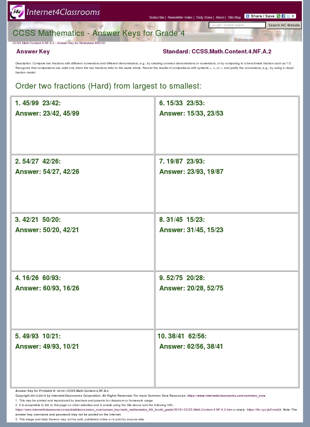 answer key for zearn 4th grade answer key download worksheet 31211