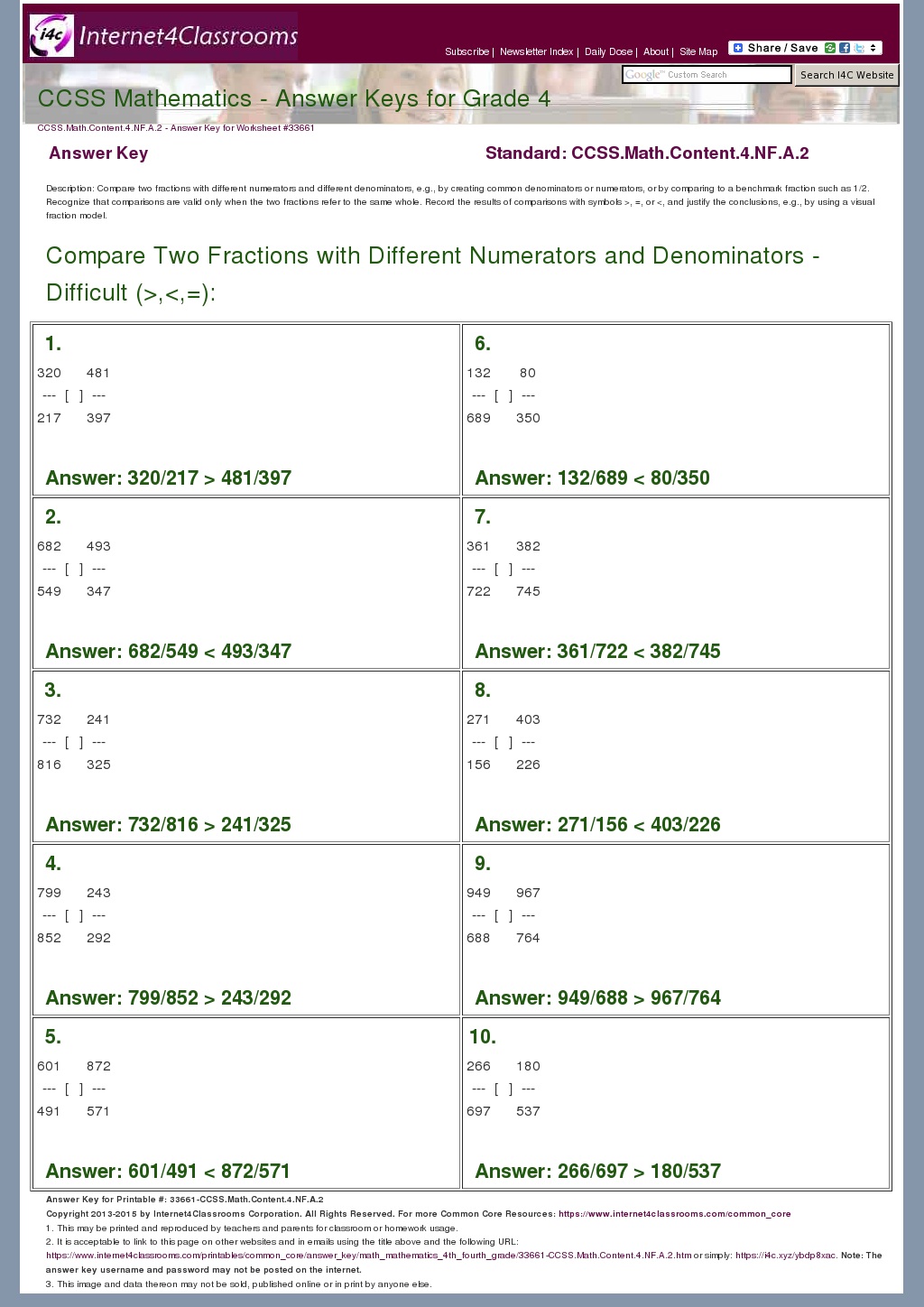 answer key download worksheet 33661 ccssmathcontent