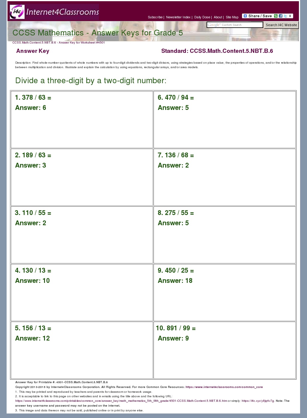 answer key download worksheet 4501 ccssmathcontent5