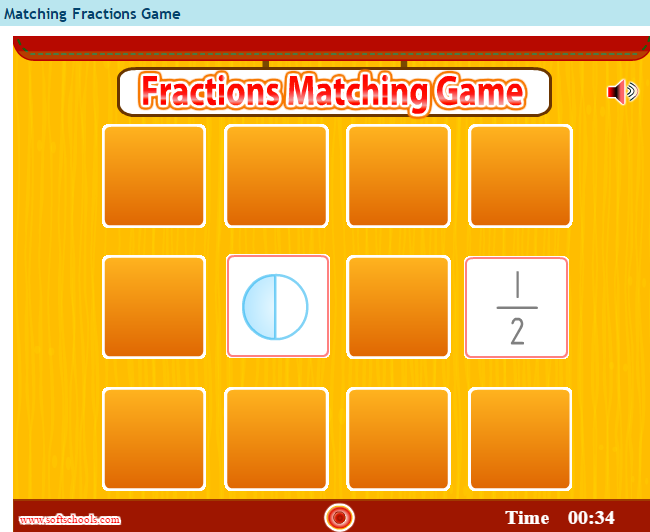 Introducing Fractions Multiplayer games – print and Digital
