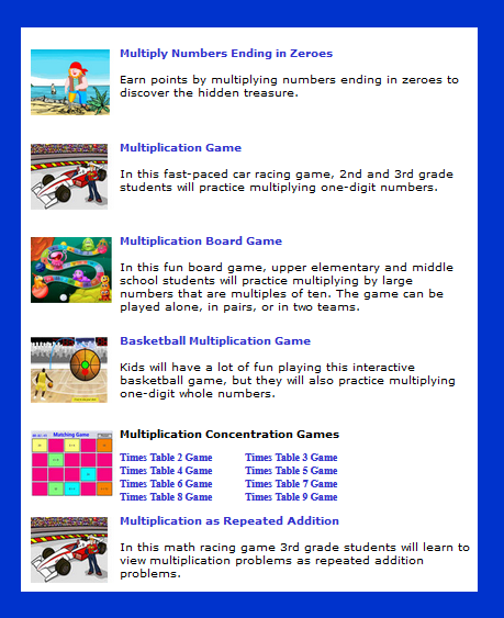 basketball games for multiplication